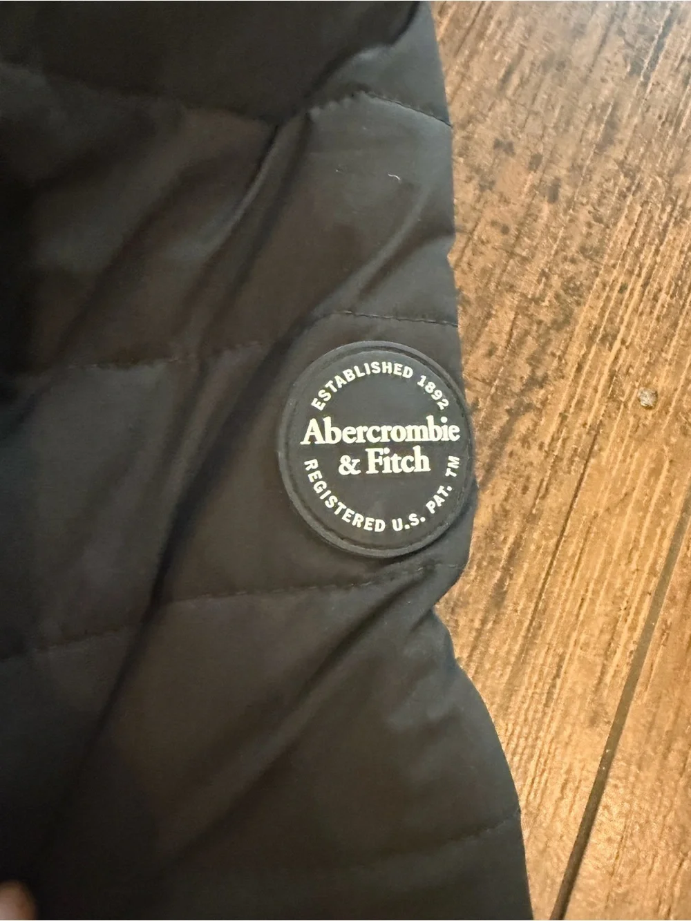 Abercrombie Kids  black Puffer Jacket 9/10